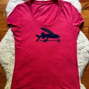 Sz Small Patagonia Slim Fit Short Sleeve T-shirt, Red Raspberry